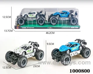 Large two-pack inertial frame off-road sports car