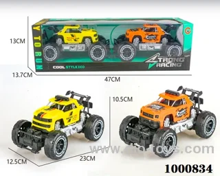 Large two inertial frame off-road pickup trucks, Jeep
