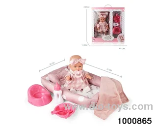 12-inch doll (full enamel)+accessories in window box