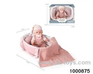 12-inch baby (full enamel)+carrying basket+accessories in window box