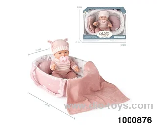 12-inch baby (full enamel)+carrying basket+accessories in window box