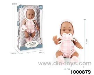 12-inch baby (full enamel black skin)+accessories in window box