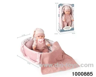 12-inch baby (full enamel)+carrying basket+accessories in window box