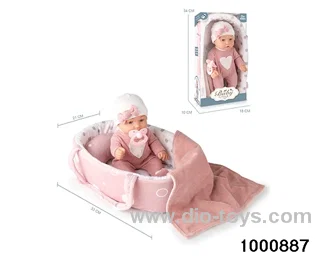 12-inch baby (full enamel)+carrying basket+accessories in window box