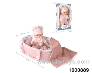 12-inch baby (full enamel)+carrying basket+accessories in window box