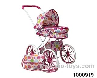 Baby stroller (iron) in PP bag with header