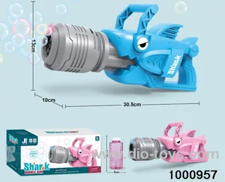 DIY B/O bubble gun with light&music