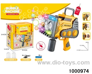 B/O Bubble toys with light