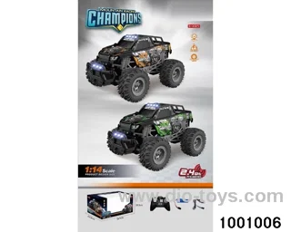 2.4G 1:14 rc car with light/include battery