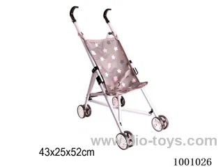Baby stroller (iron) in PP bag with header