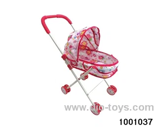 Baby stroller (iron) in PP bag with header