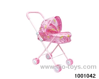 Baby stroller (iron) in PP bag with header
