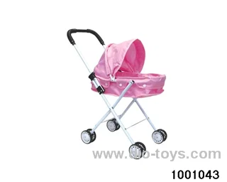 Baby stroller (iron) in PP bag with header
