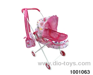 Baby stroller (iron) in PP bag with header