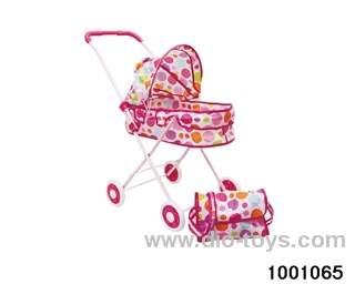 Baby stroller (iron) in PP bag with header