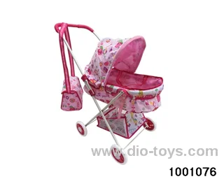 Baby stroller (iron) in PP bag with header