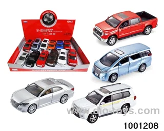 Sound-light return car in display box