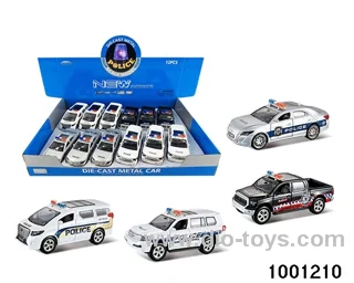 Sound-light return car in display box