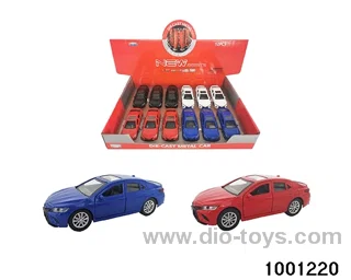 Sound-light return car in display box