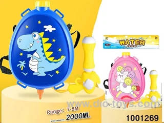 2000ml backpack water gun in PVC bag with header