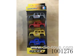 pull back car  Solid Color (4pcs)