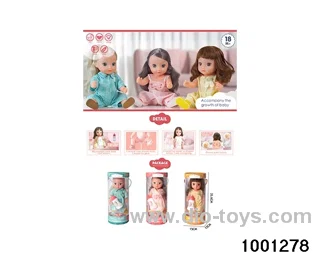 12-inch enamel doll suit in PVC Tin
