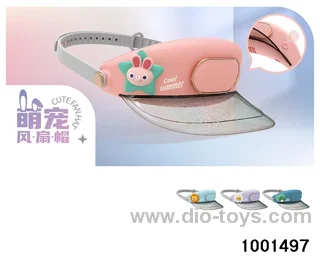 Star rabbit hat fan in color box