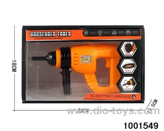 Children's tools in color box