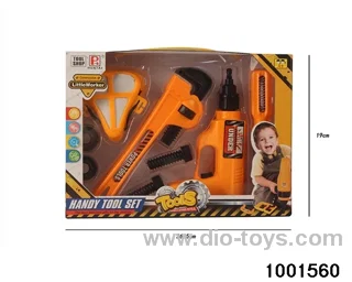 Children's tools in color box