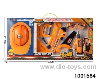 Children's tools in color box