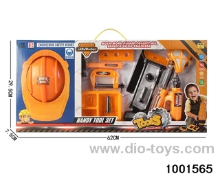 Children's tools in color box