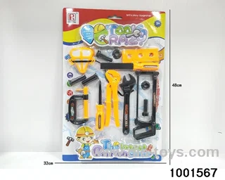 Children's tools in Blister card in blister