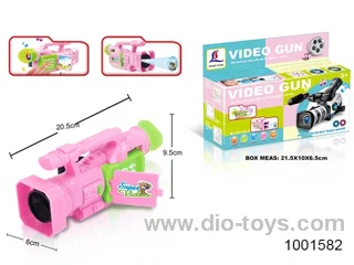 camera projection toys with light and music