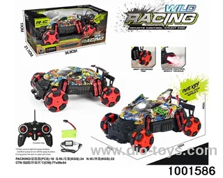 RC car in window box