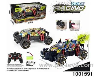 RC car in window box