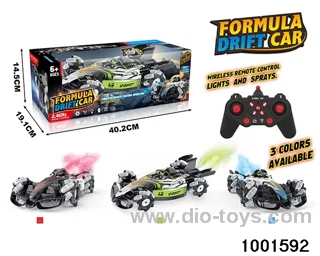 2.4G RC car in window box