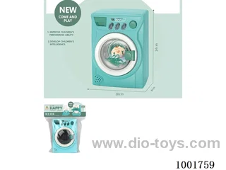 Washing machine with light&sound