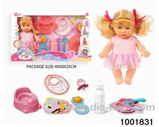 4-tone 9-inch doll suit in window box