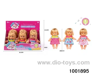 4-tone 9-inch doll in window box
