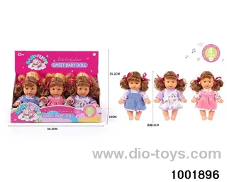 4-tone 9-inch doll in window box