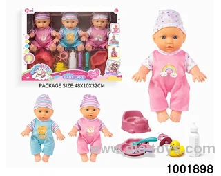 4-tone 9-inch doll suit in window box