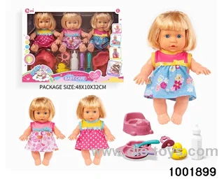 4-tone 9-inch doll suit in window box