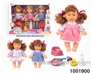 4-tone 9-inch doll suit in window box