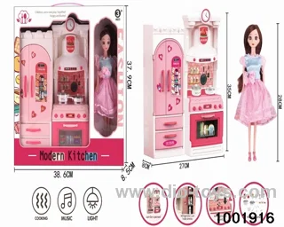 Kitchen set(Lighting and music not included 2*AA)