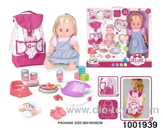 14-inch enamel doll with 12-tone IC in window box