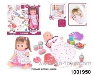 14-inch enamel doll with 12-tone IC in window box