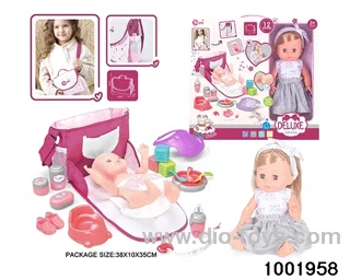 14-inch enamel doll with 12-tone IC in window box
