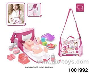Shoulder bag care set in paper card