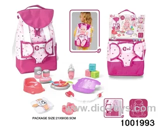 Schoolbag care suit in paper card