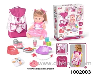 14-inch enamel doll with 12-tone IC in color box